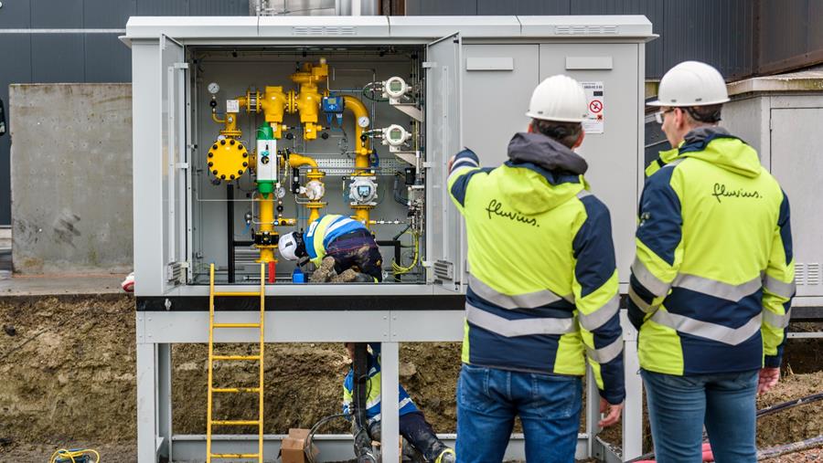 Fluvius est prêt pour la plus grande injection de gaz vert