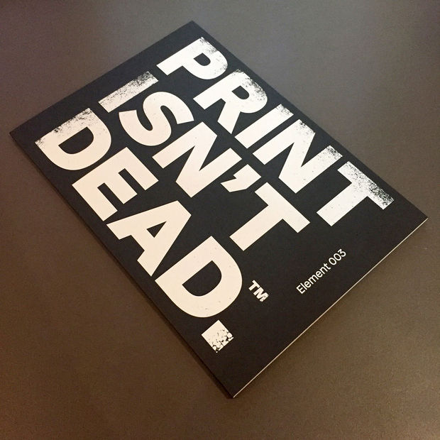 Antalis : Print Isn't Dead. Pas plus que la créativité, d'ailleurs !