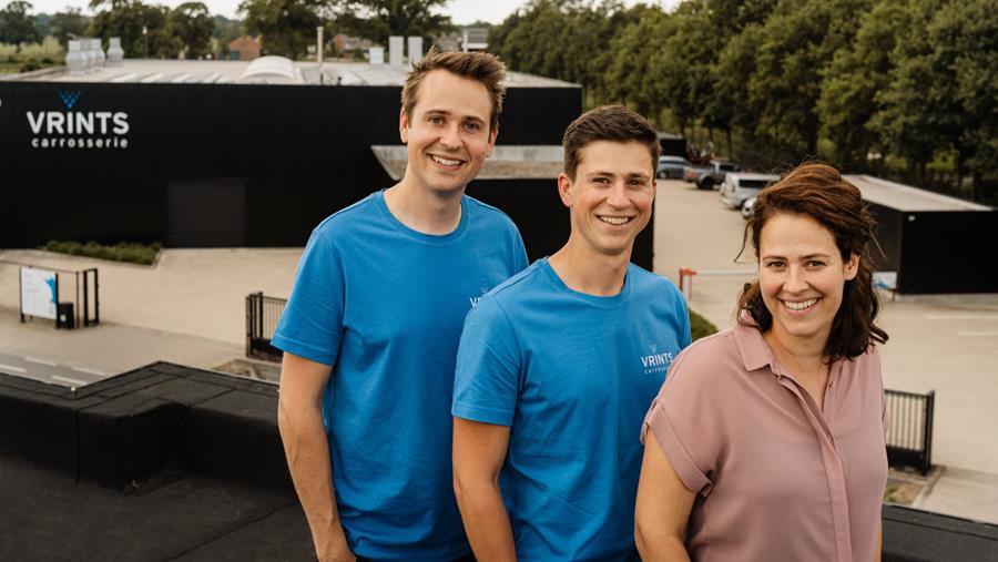 Zonen en dochter aan zet in Essen