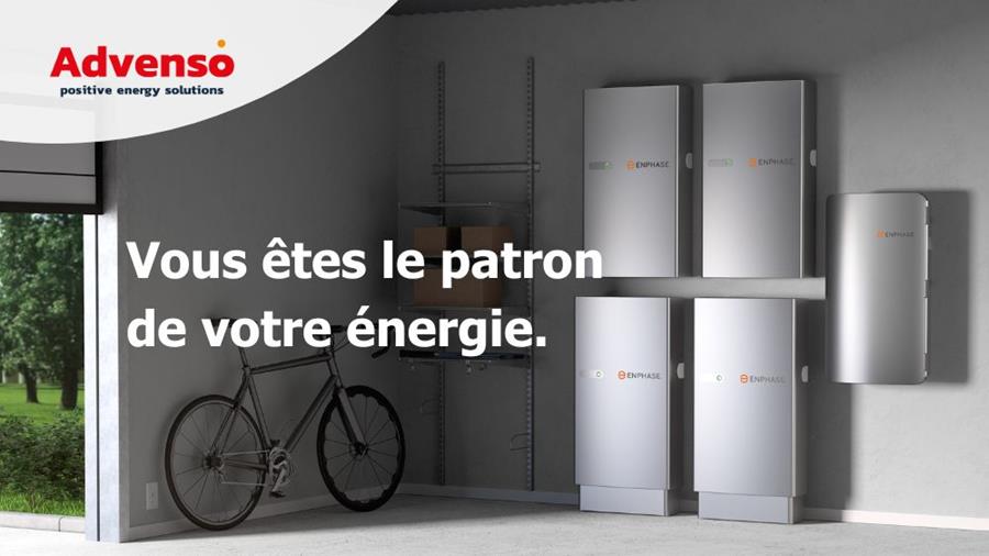 70 % d’énergie avec panneaux solaires et batterie